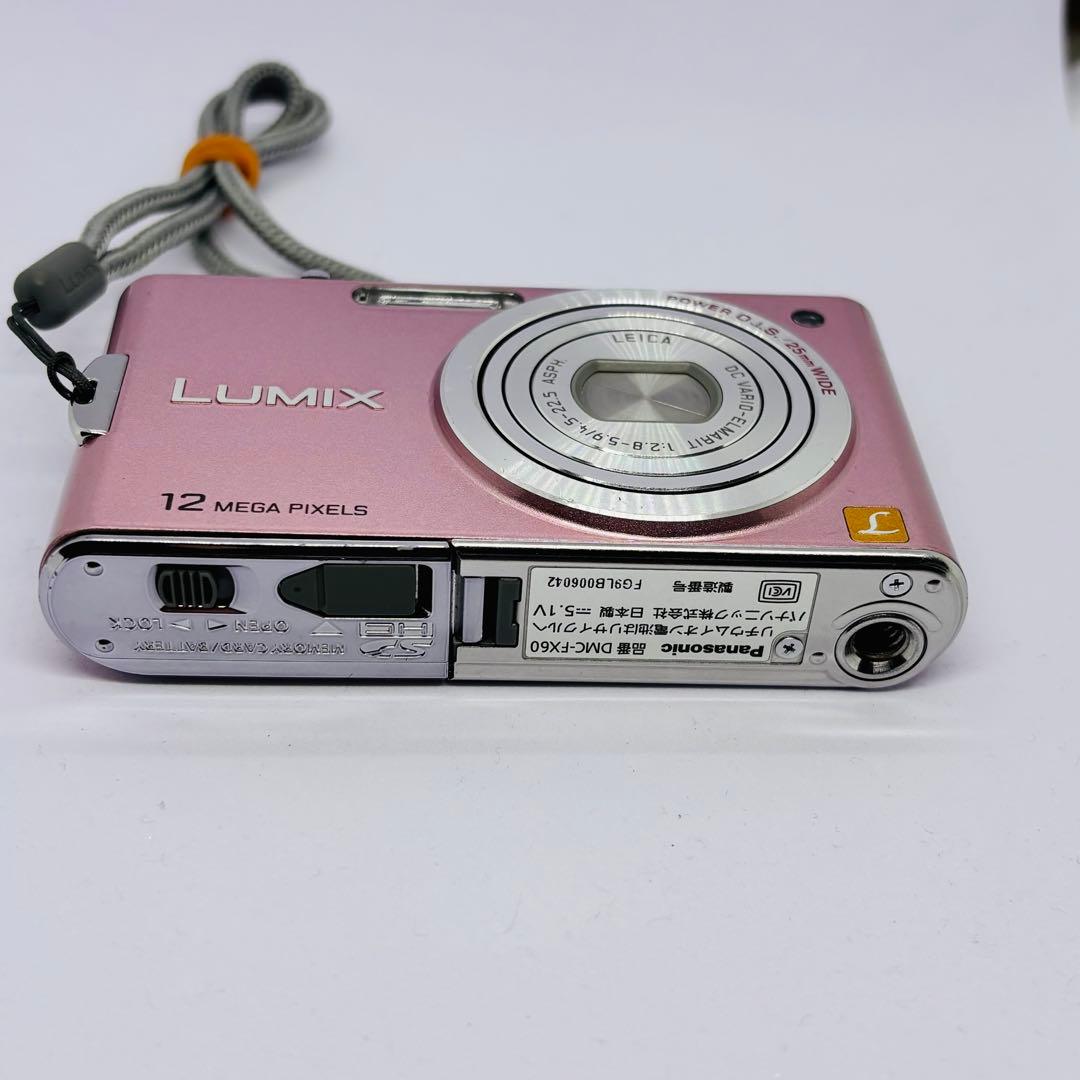 Panasonic パナソニック LUMIX DMC-FX60 ピンク