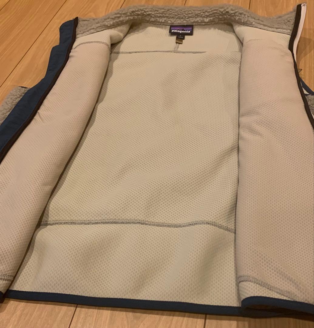 【美品】 patagonia フリース ベスト PEBG L 2021年レトロX