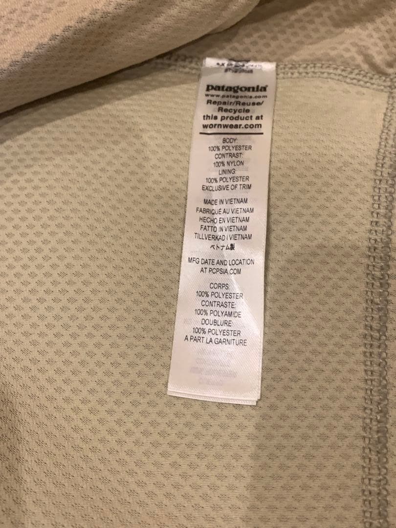 【美品】 patagonia フリース ベスト PEBG L 2021年レトロX