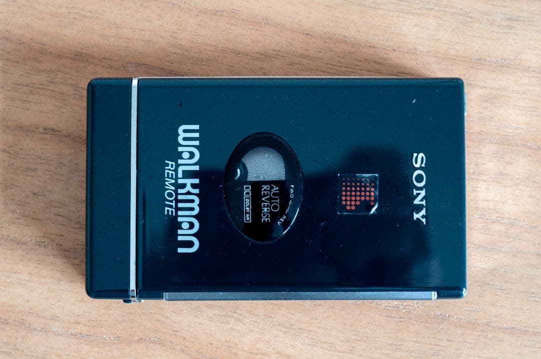 SONY WALKMAN WM-109 ブラック 電池ボックス付 整備品 OH
