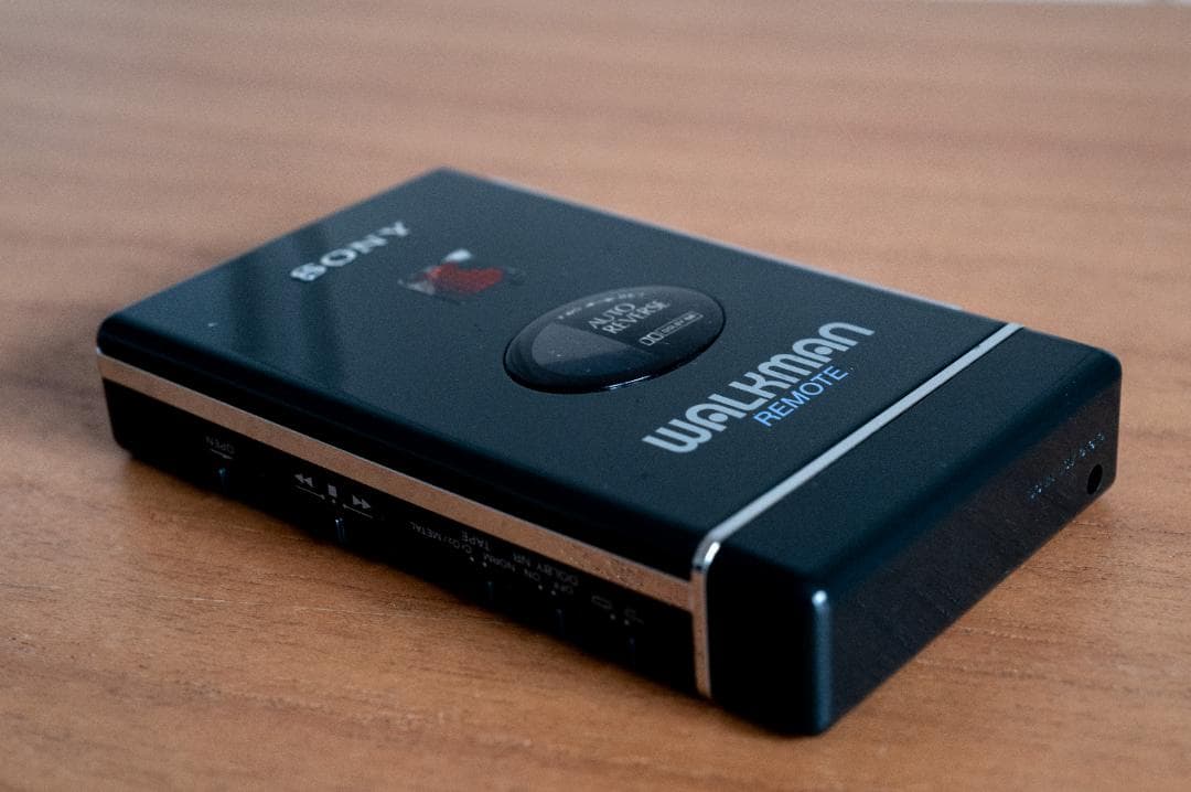 SONY WALKMAN WM-109 ブラック 電池ボックス付 整備品 OH