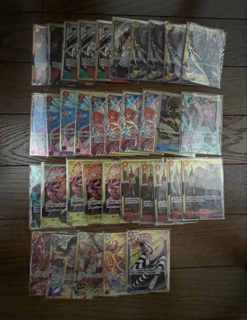 し*う様 【引退品】ワンピースカード(デッキ、SR、SEC、パラレル多数)