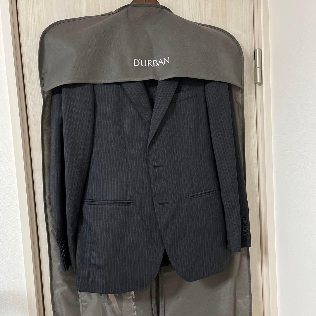 【美品•本物】ダーバンA5 ストライプ ビジネススーツ　セットアップ