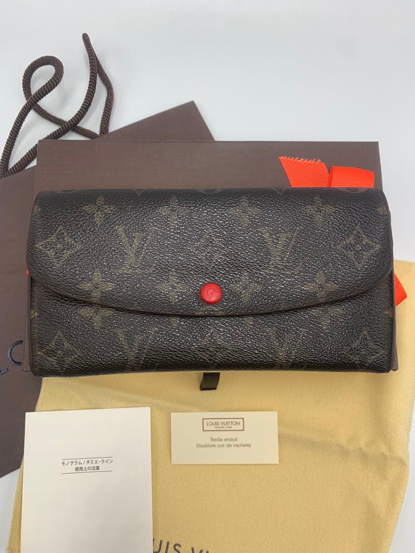 ✨美品✨ルイヴィトン モノグラム ポルトフォイユ エミリー 長財布✨