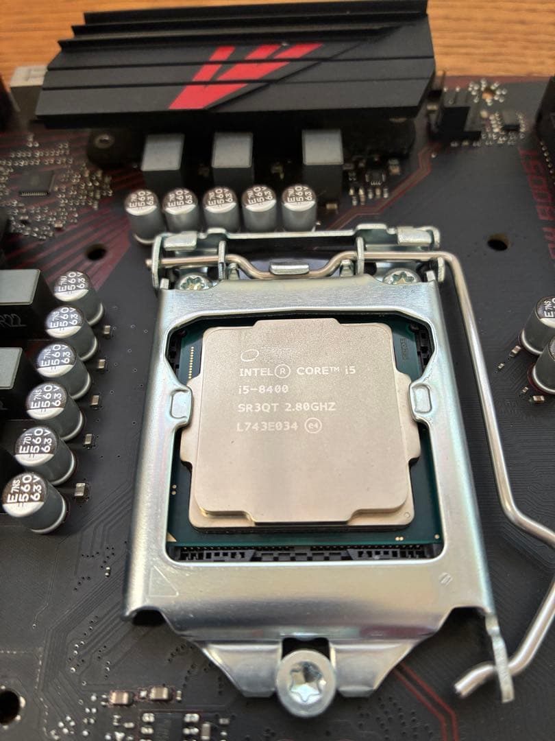 MSI Z370 + i5-8400 マザーボード CPU