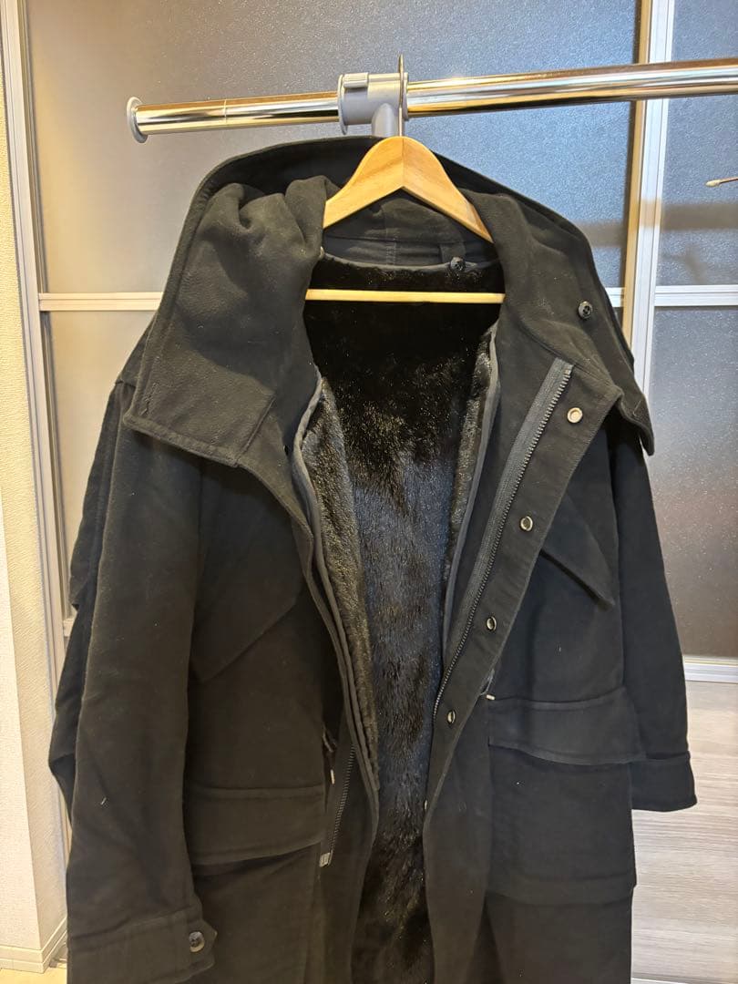 JOHN LAWRENCE SULLIVAN モッズコート　黒