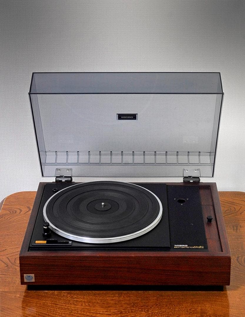 ★MICRO レコードプレーヤー型クリーナー　MR-611 　(ローズカラー)