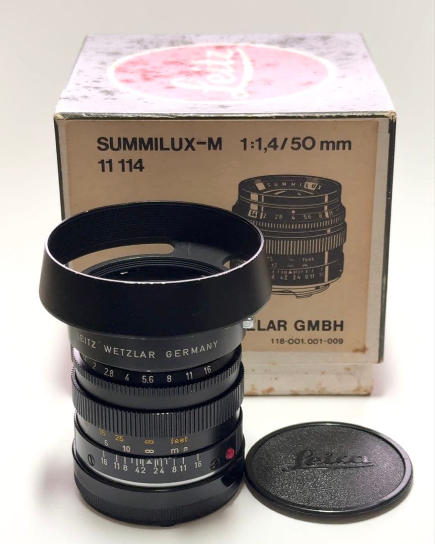 Leica｜ズミルックス50mm F1.4【後期型】ブラック（ライカMマウント）