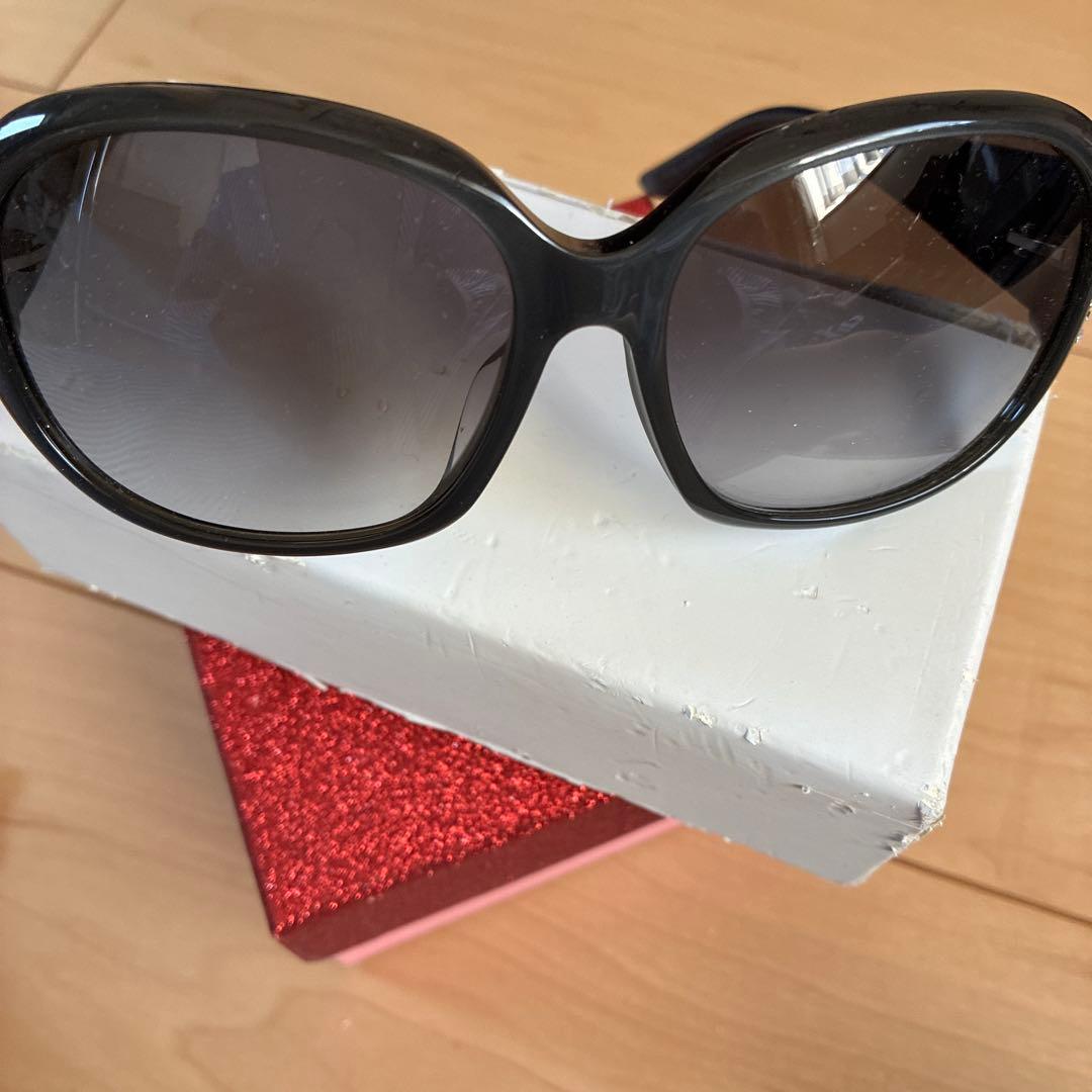 Dior ストーン装飾 ブラック サングラス