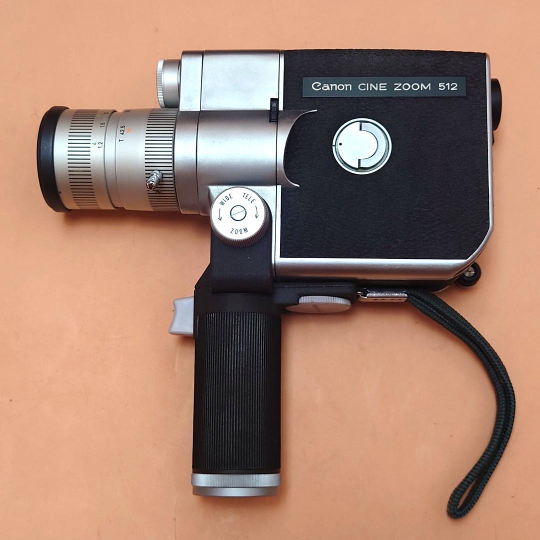 一部動作確認済 Canon 8ミリカメラ CINE ZOOM 512 元箱付き