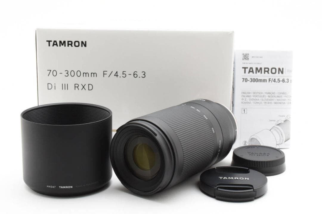 タムロン 70-300mm F4.5-6.3 ソニー E A047 #561