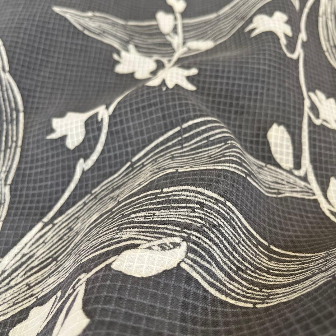 【新品未使用】浴衣　すずらん　グレー　三松