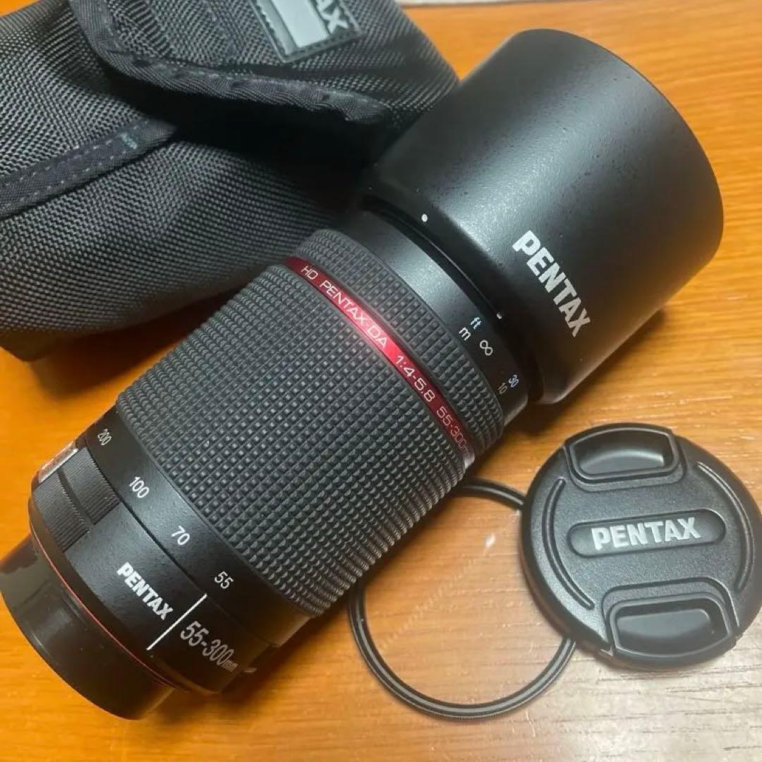 PENTAX HD DA 55-300mm F4-5.8 ED WR 実用良品