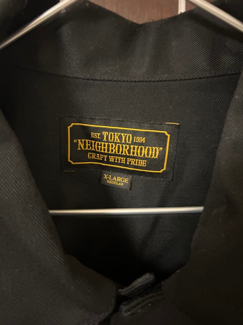 COVERALL/EC-JKT　カバーオールジャケット　ブラックXL