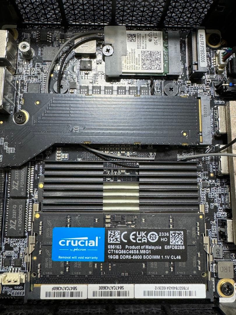 Minisforum UM780XTX (SSDなし)