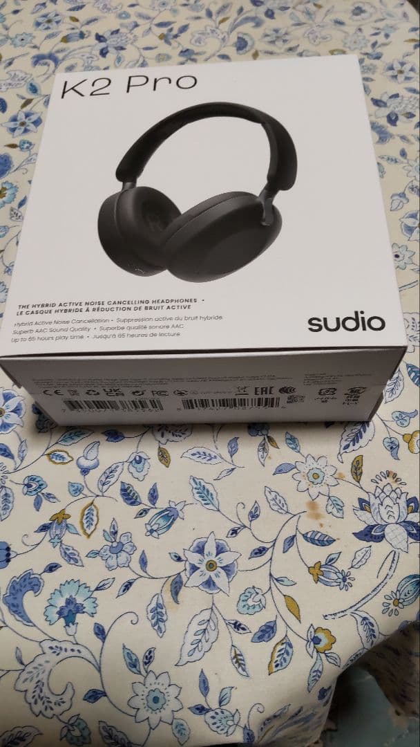 スウェーデン発 完全ワイヤレスヘッドホン Sudio K2 Pro ６５時間再生