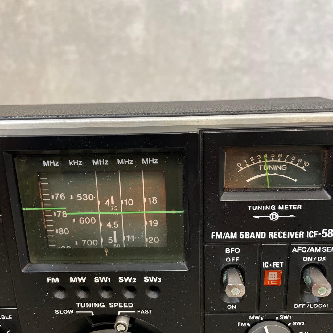 SONY ICF-5800 FM/AM 5BAND スカイセンサー