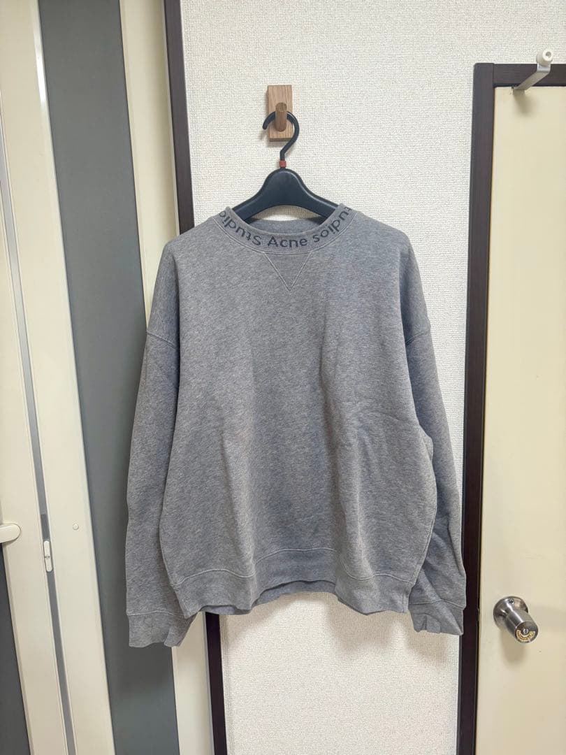 （Sサイズ/グレー）Acne Studios クルーネック トレーナー