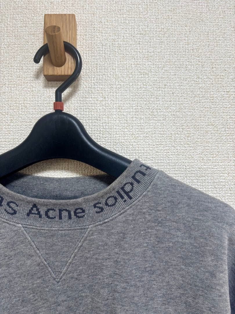 （Sサイズ/グレー）Acne Studios クルーネック トレーナー