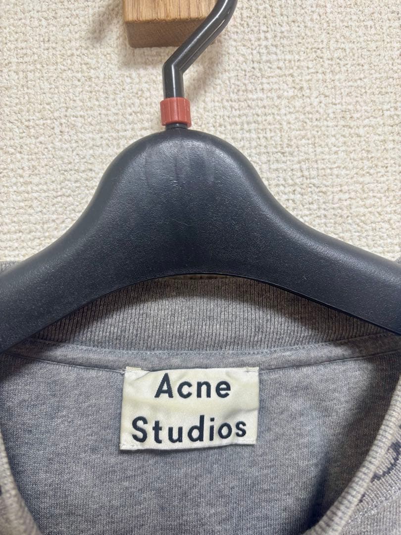 （Sサイズ/グレー）Acne Studios クルーネック トレーナー