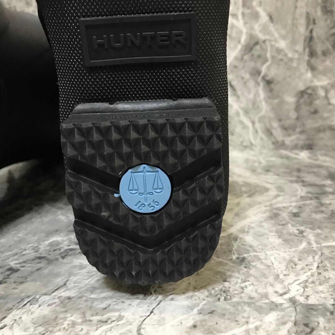 【未使用】HUNTER/ハンター メンズ オリジナル ショート ブーツ ブラック