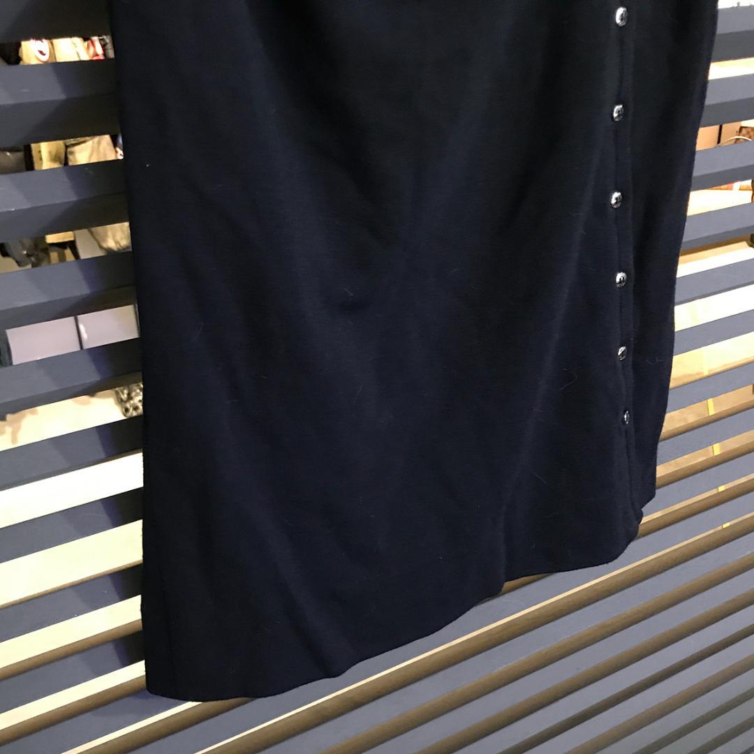 美品 ルイヴィトン ノースリーブ チュニック トップス ブラック 36 Sサイズ