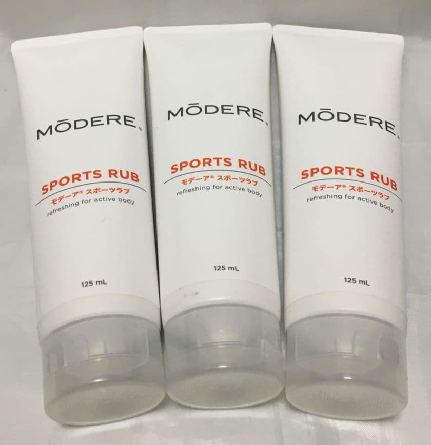 モデーア スポーツラブ〈クリーム〉125mL ×3個