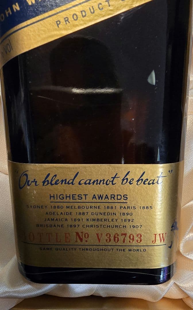 M*d様 Johnnie Walker Blue Label 写真、5.6枚目要