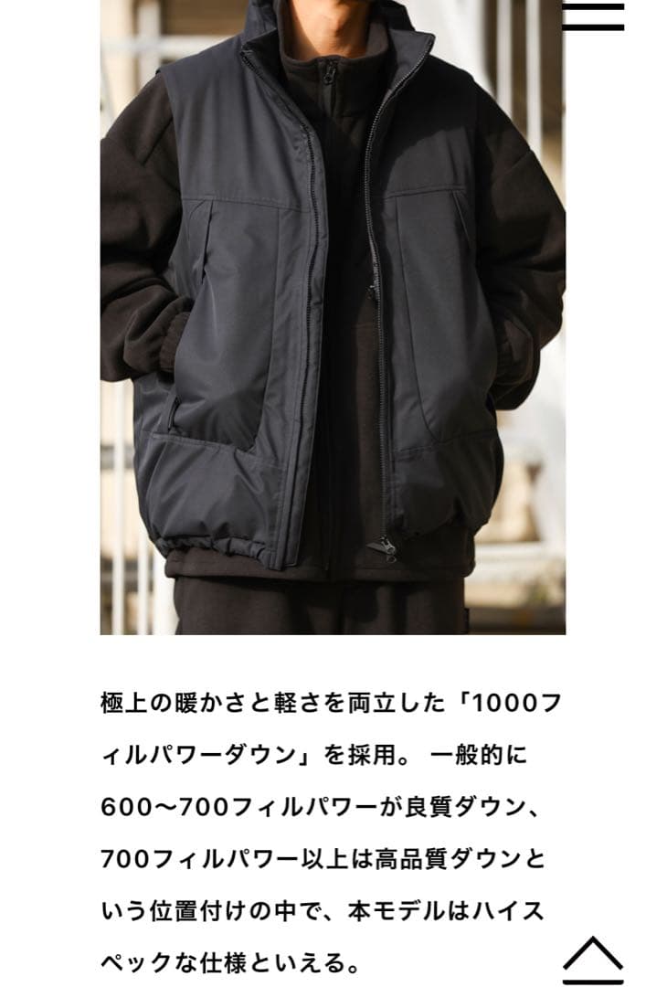 Marmot infuse ARKnets別注DOWNVEST