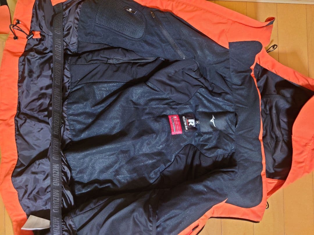 MIZUNO スキーウェア オレンジ/ブラウン2024年