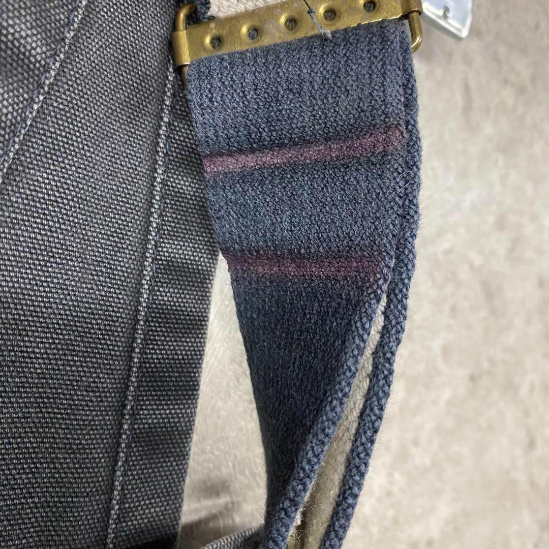 レア USA製90s古着○カーハート オーバーオール ブラック W38×L30