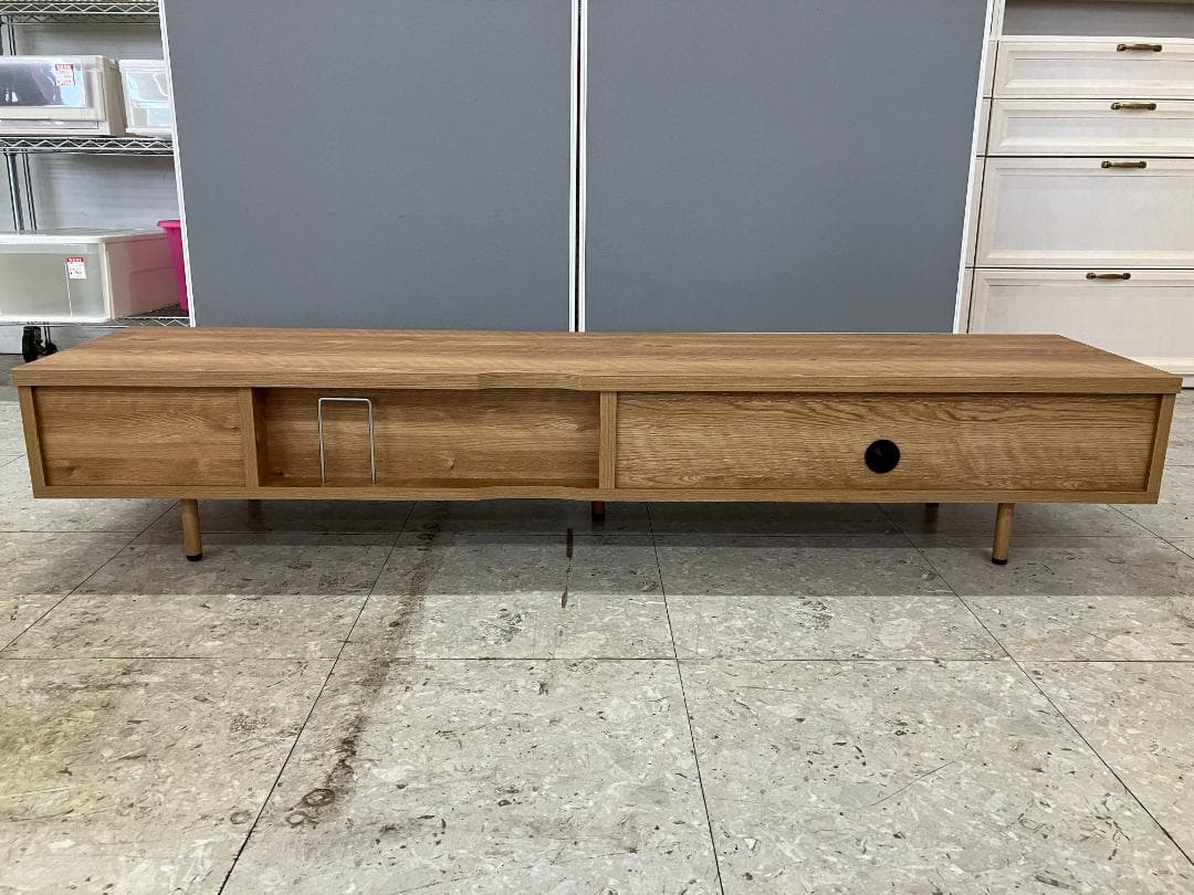 LOWYA テレビボード ブラウン