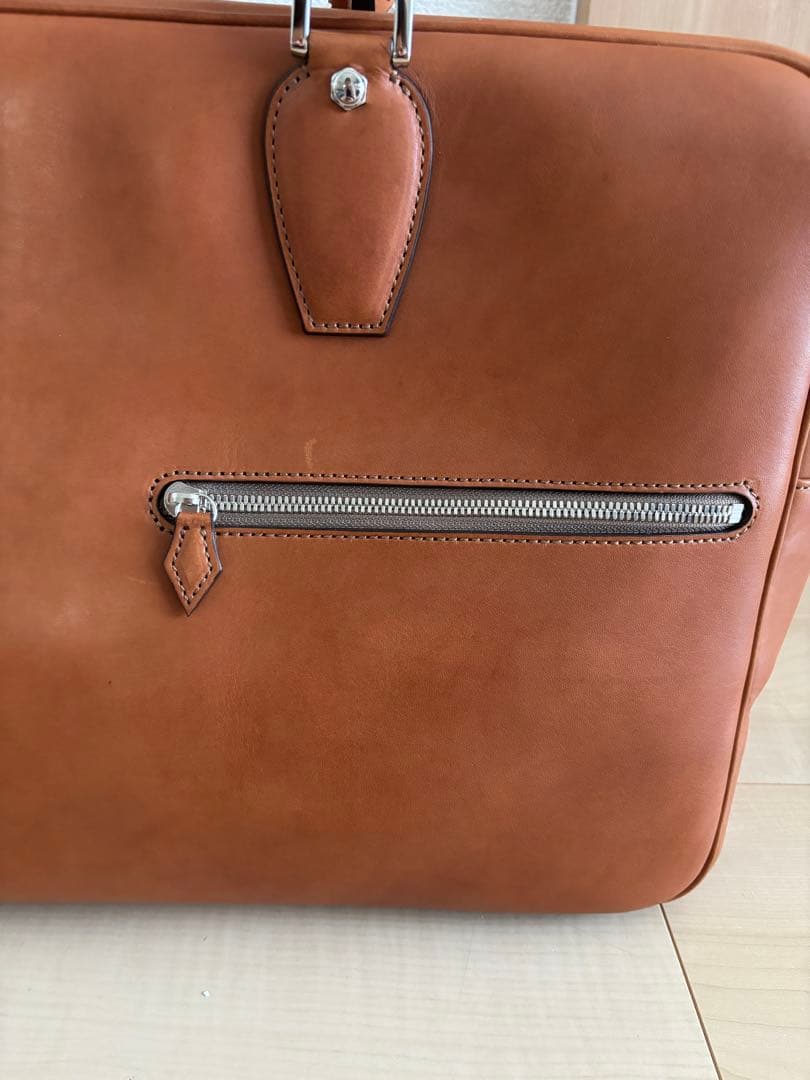 未使用⭐︎万双 双鞣和地ボストンバッグ