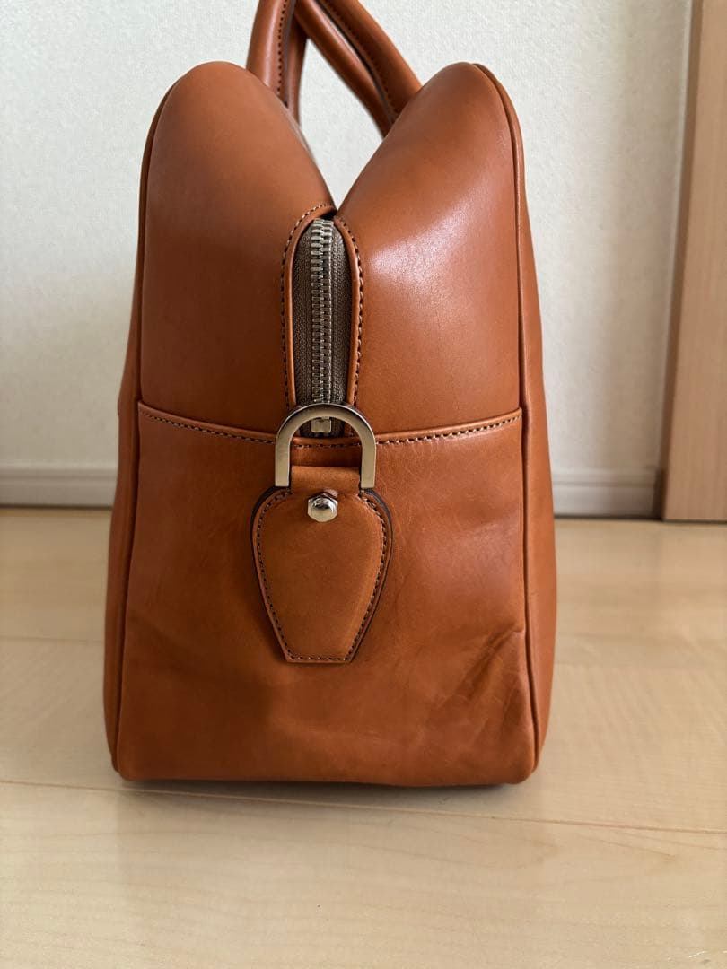 未使用⭐︎万双 双鞣和地ボストンバッグ