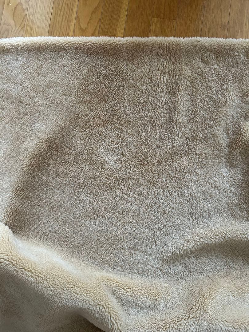 三井毛織メリノウールマイヤー敷きパッド セミダブル　国産　ベージュ