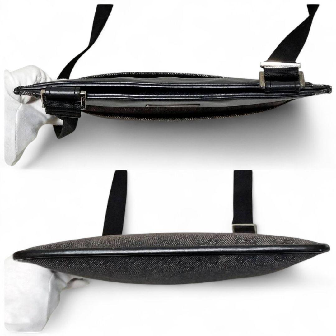 【美品】 GUCCI　グッチ　ショルダーバック　サコッシュ　GGキャンバス　袋有