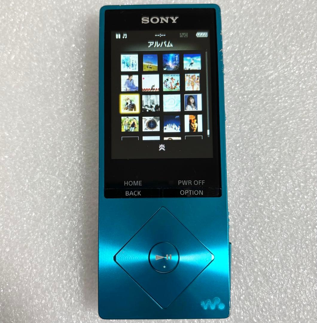 【液晶　バッテリー良好】　ソニー　ウォークマン　NW-A16 32GB ブルー