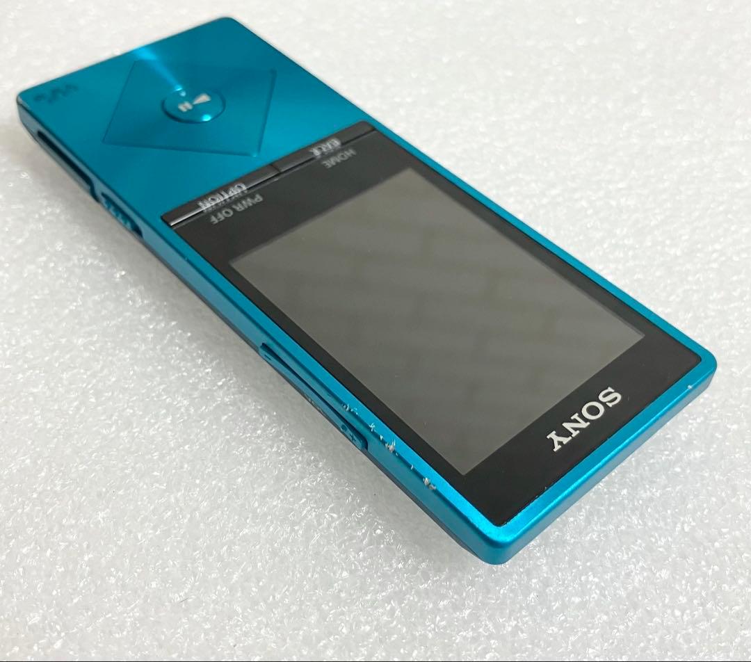 【液晶　バッテリー良好】　ソニー　ウォークマン　NW-A16 32GB ブルー