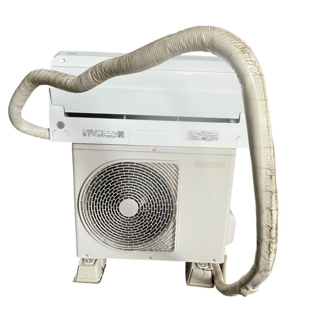 TOSHIBA ルームエアコン RAS-G221RBK（W） 2021年製 6畳