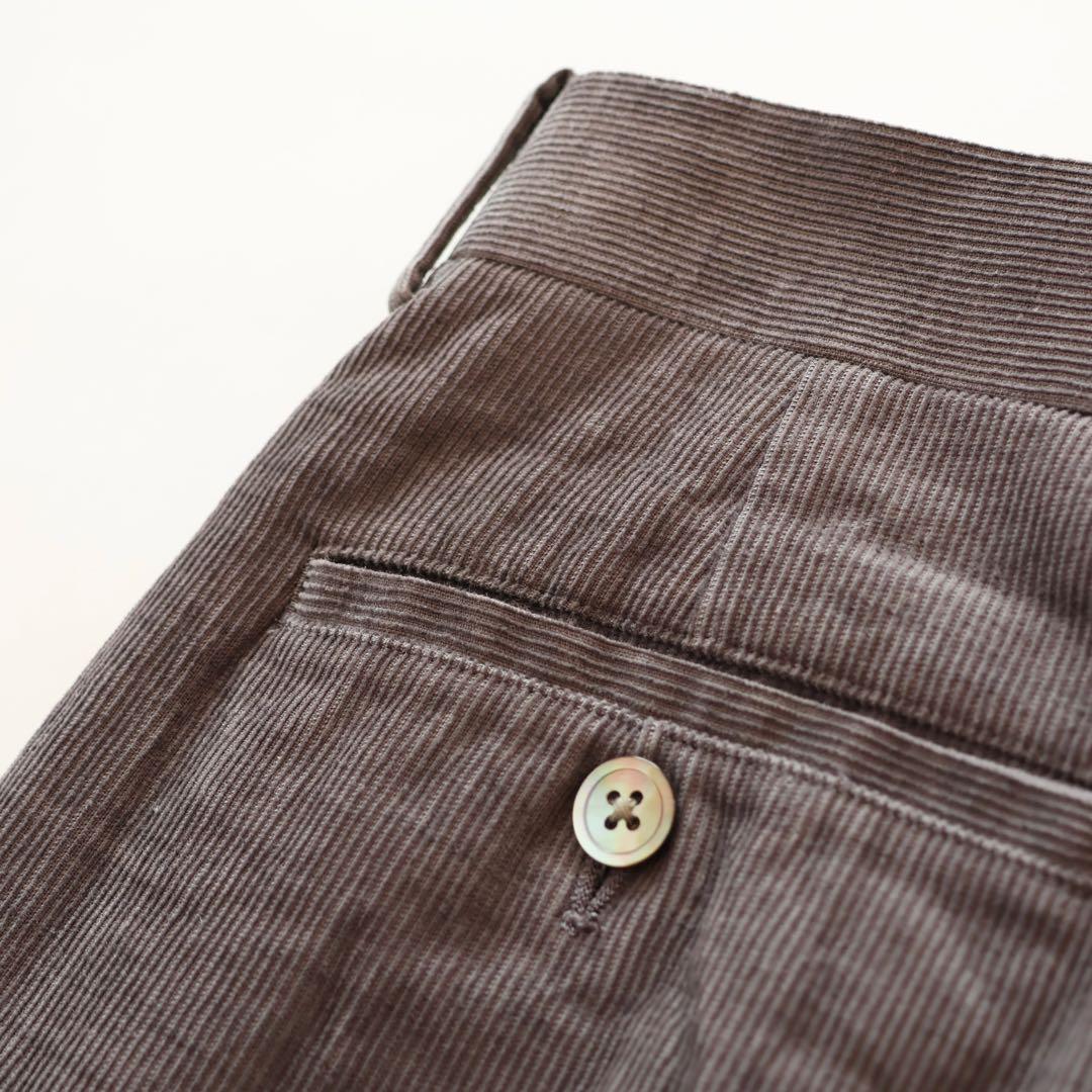 AURALEE オーラリー コーデュロイ スリット スラックス カジュアルパンツ