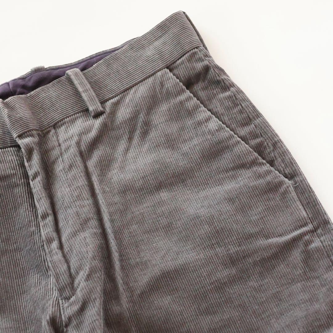 AURALEE オーラリー コーデュロイ スリット スラックス カジュアルパンツ