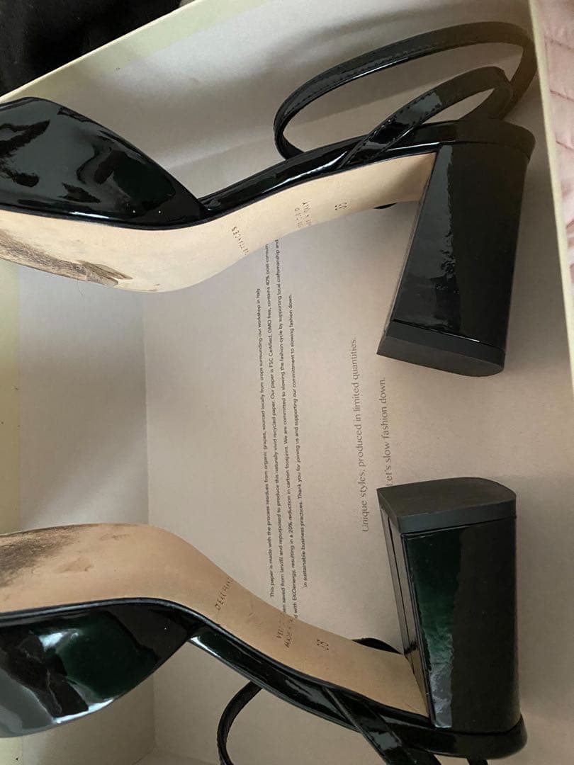 靴 Dear Frances Harlow Ankle Strap Pump