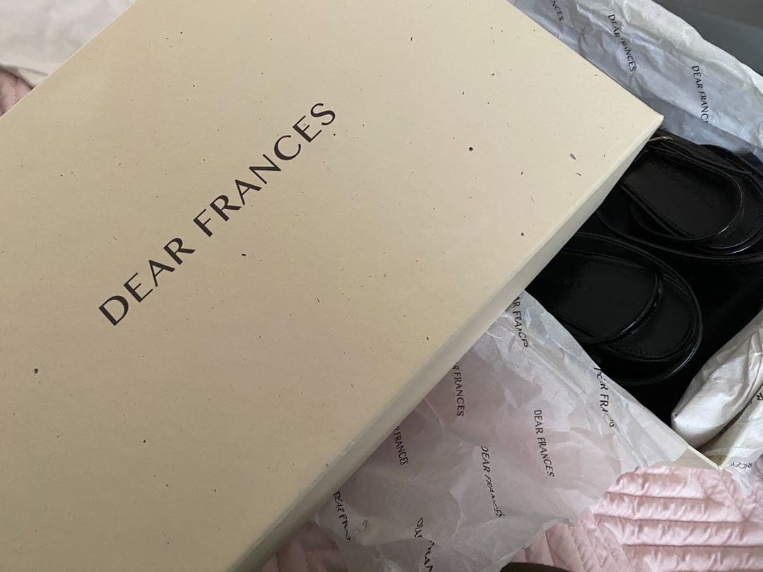 靴 Dear Frances Harlow Ankle Strap Pump