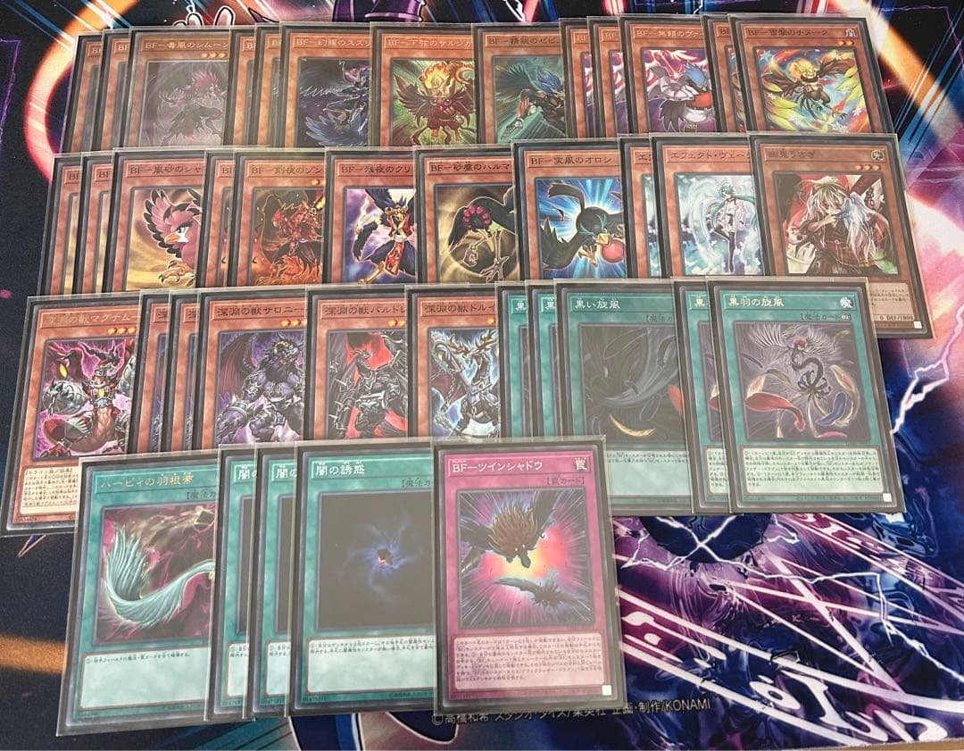 BF ブラックフェザーデッキ　2重スリーブ付き