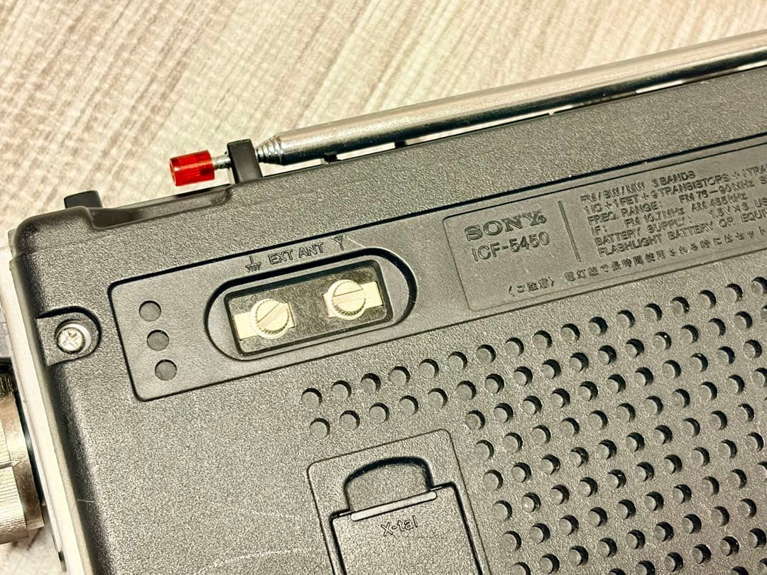 SONY ICF-5450 ラジオ　動作確認済