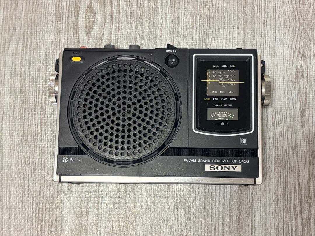 SONY ICF-5450 ラジオ　動作確認済
