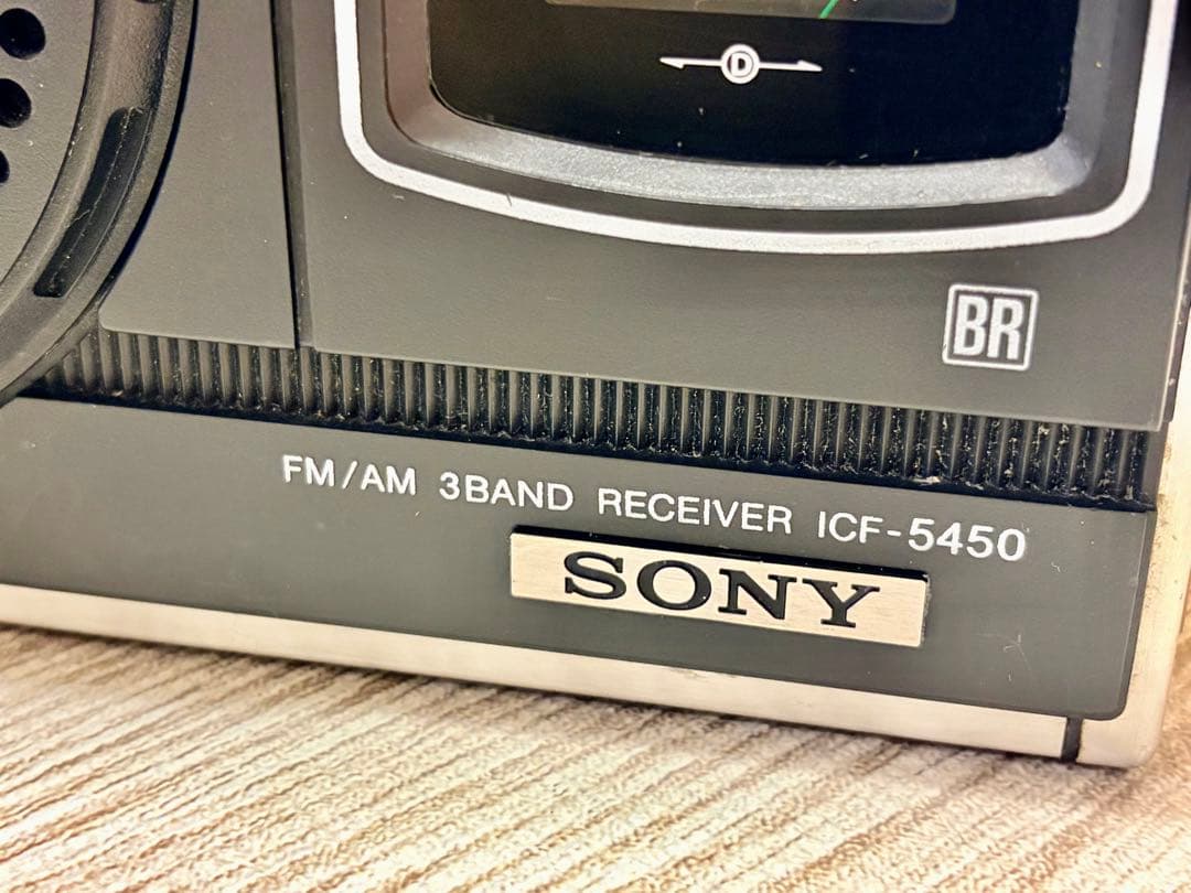 SONY ICF-5450 ラジオ　動作確認済