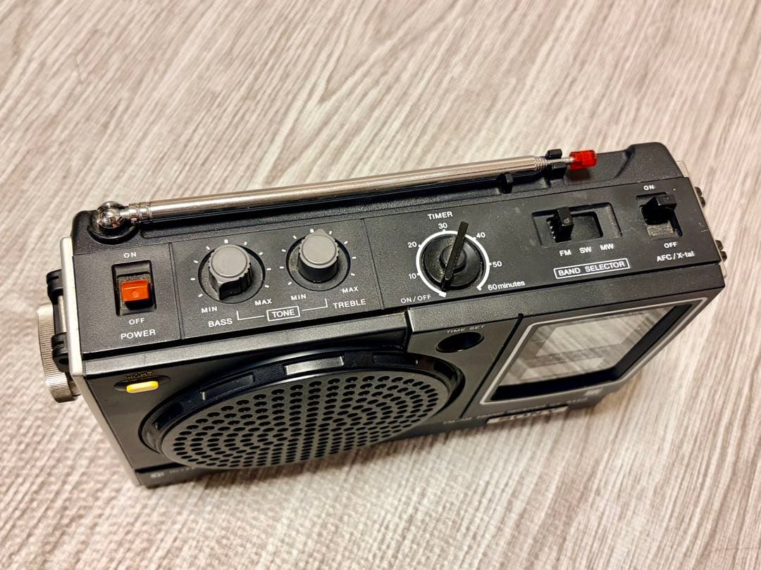 SONY ICF-5450 ラジオ　動作確認済