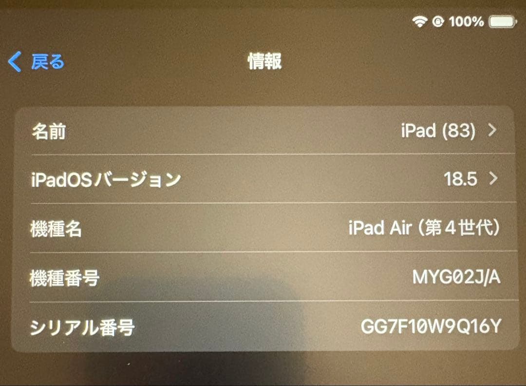 iPadAir 第4世代 グリーン 256GB 値下げ不可