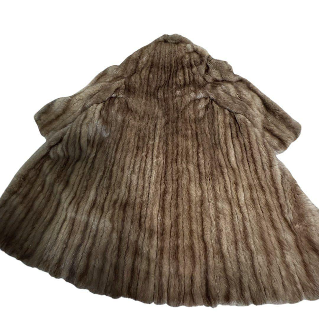 【唯一無二】ロシアンセーブル ロングコート 毛並◎ ボリューム◎ 毛艶 ◎